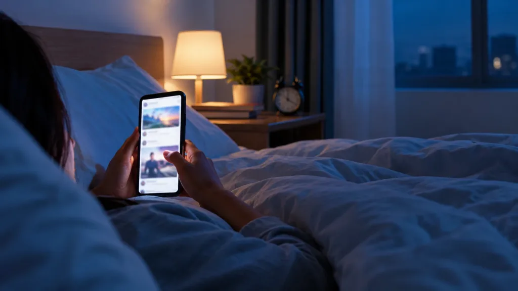 Terlalu Asyik Menatap Layar hingga Larut Malam, Benarkah Screen Time Bisa Mengganggu Tidur?