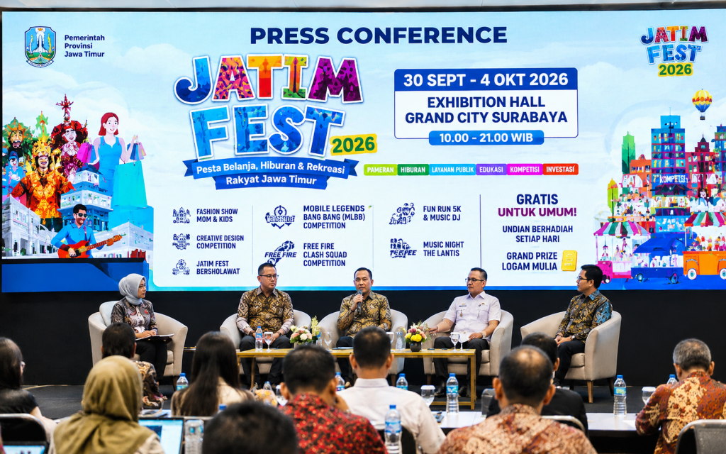Jatim Fest 2026 Digelar di Surabaya, Gabungkan Hiburan, UMKM hingga Peluang Investasi