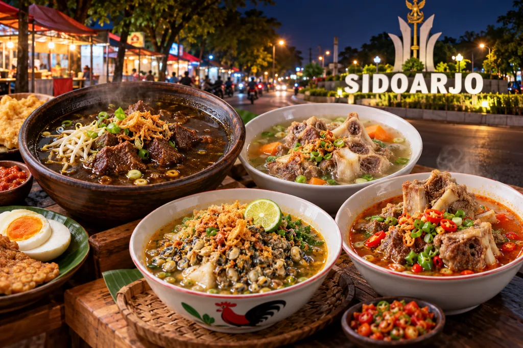 Pilihan Kuliner Berkuah Legendaris di Sidoarjo untuk Santap Malam