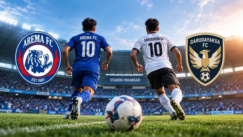 Jadwal Garudayaksa FC vs Arema FC 17 Oktober 2026, Duel Pekan Kelima Super League yang Menarik Dinantikan